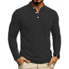 European And American Men's Vintage Washed Long-sleeve