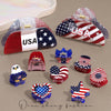 American Independence Day Mini Flag Hair Clip