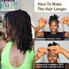 Womens Dreadlock Hair Extensions Bundle