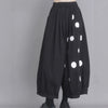 European And American-style Dark Polka-dot Patchwork Bloomers