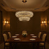 Crystal Modern Room French Villa Restaurant Lamps