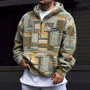 Plaid Double-sided Wool Fashion Casual Plush Hoodie