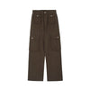 Simple Solid Color Multi-pocket Cargo Pants Men