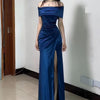 Xiaoke Wiwi French One-Shoulder Dress For Women  New Style Coming-Of-Age Ceremony Party Annual Meeting Banquet Evening Dress