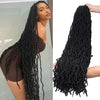 Earthworm Crochet Chemical Fiber Wig NuLocs Braiding Hair Dreadlocks